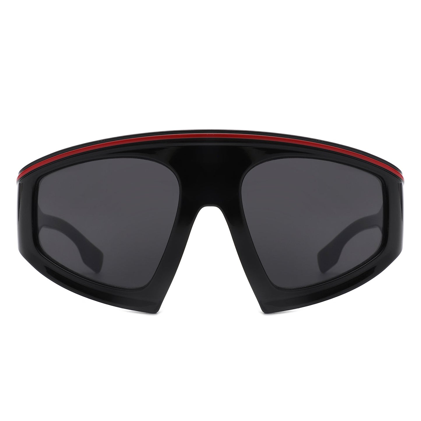 Bramble - Oversize Futuristic Square Women Fashion Sunglasses