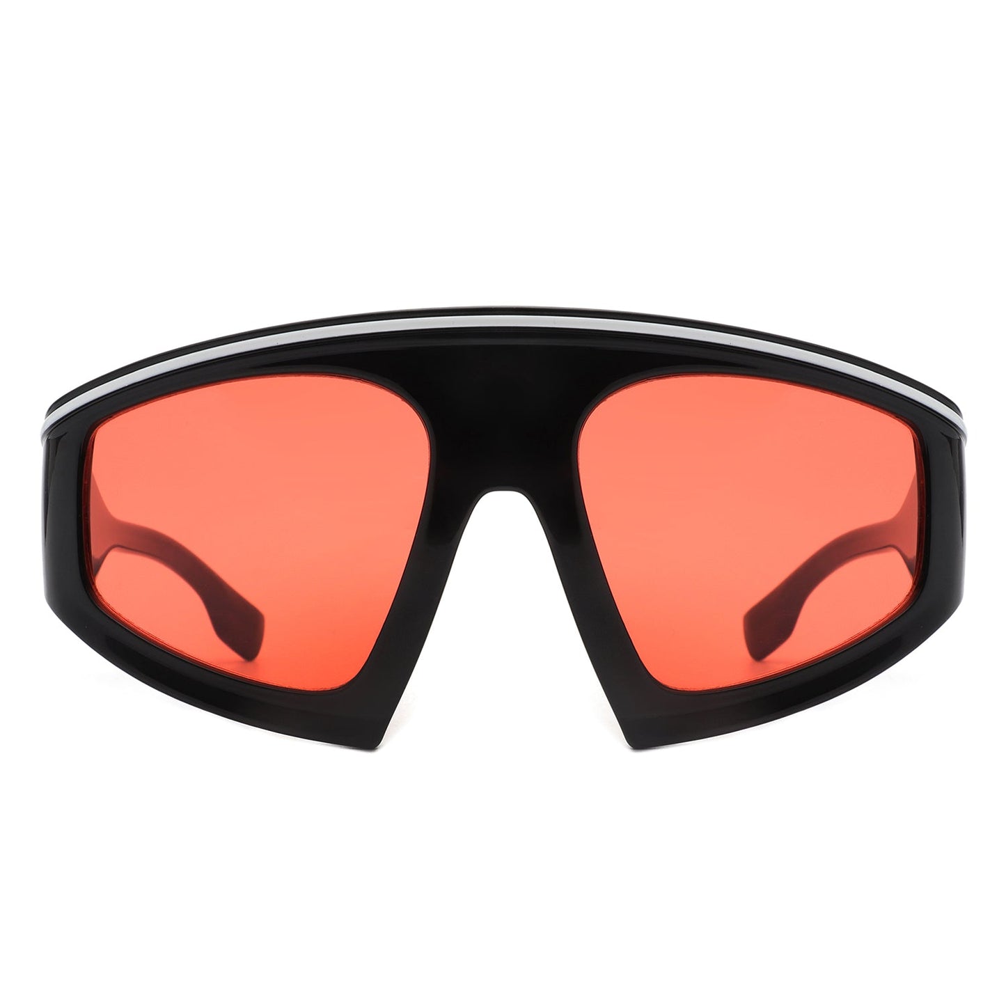 Bramble - Oversize Futuristic Square Women Fashion Sunglasses
