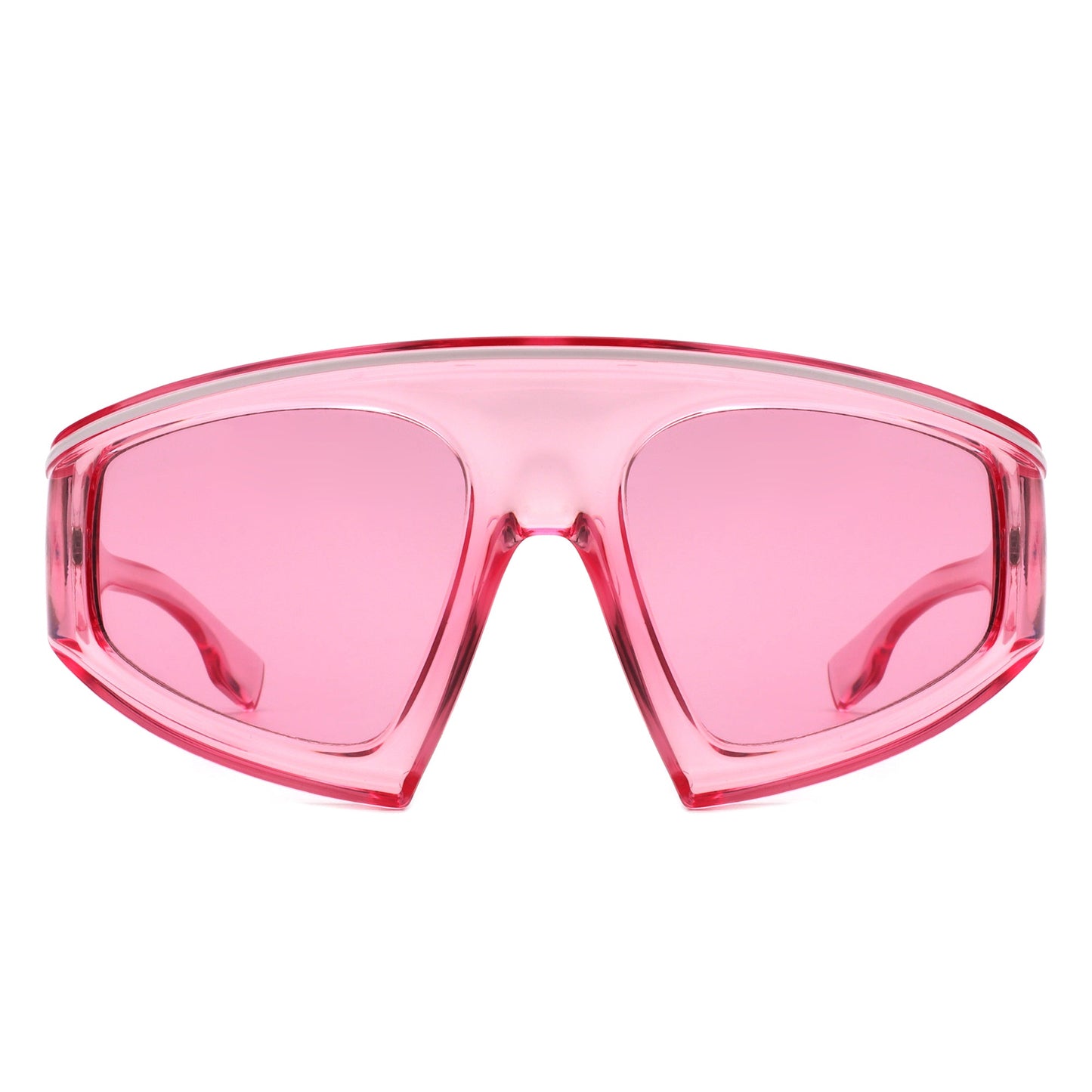 Bramble - Oversize Futuristic Square Women Fashion Sunglasses