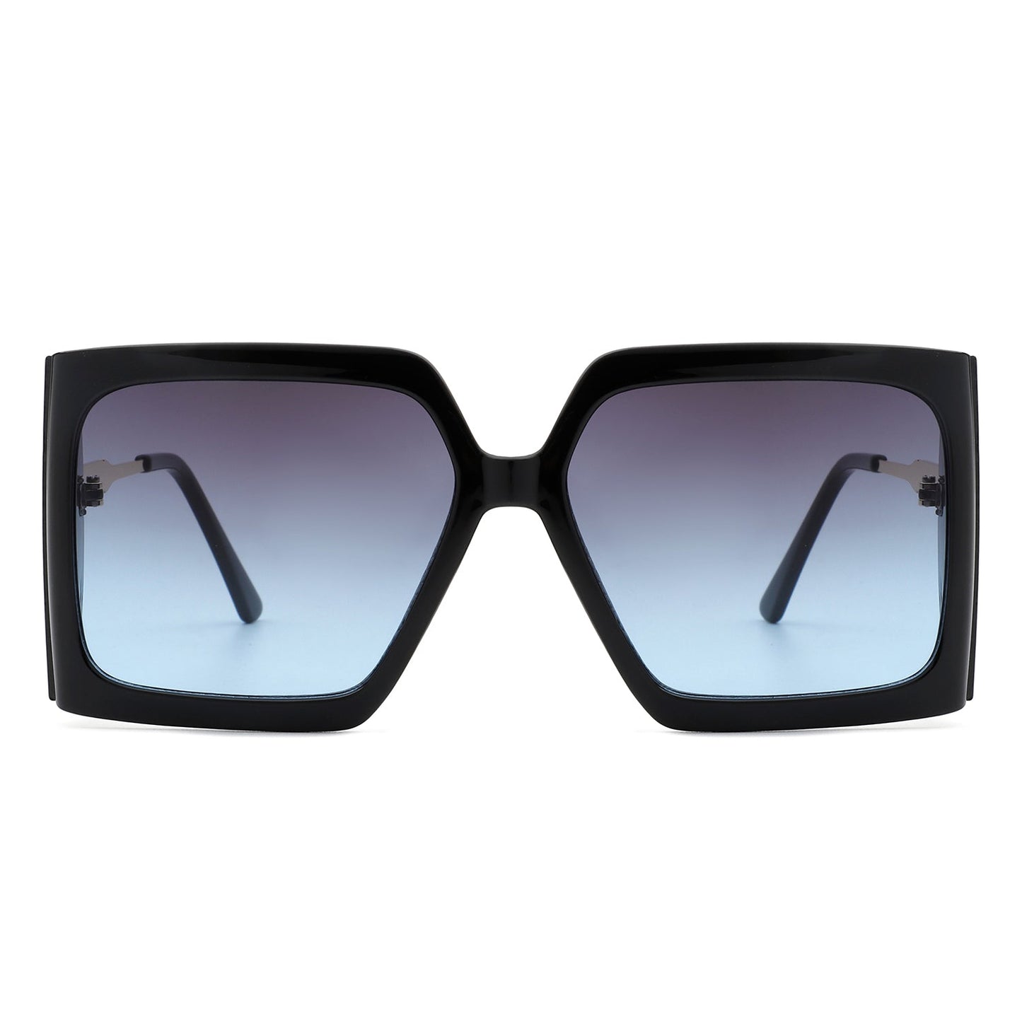 Yellowra - Women Oversize Retro Square Large Fashion Sunglasses