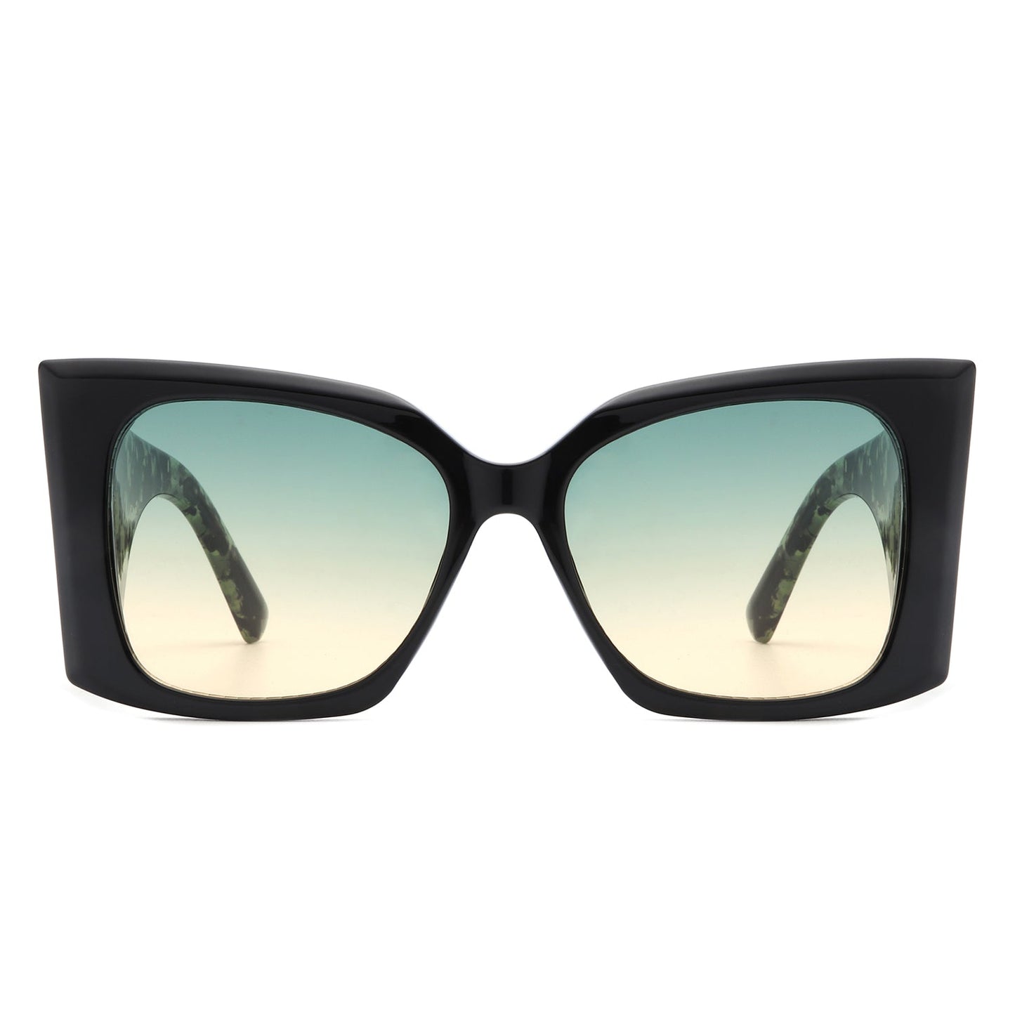 Skydusts - Oversize Square Chunky Fashion Large Women Sunglasses